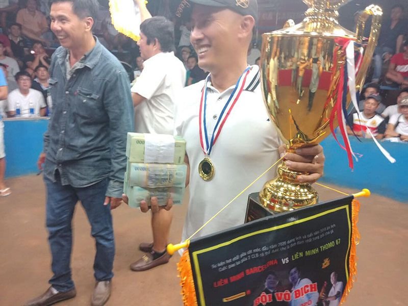 Những con gà danh của Phúc Barca mang về cho ông số tiền không nhỏ